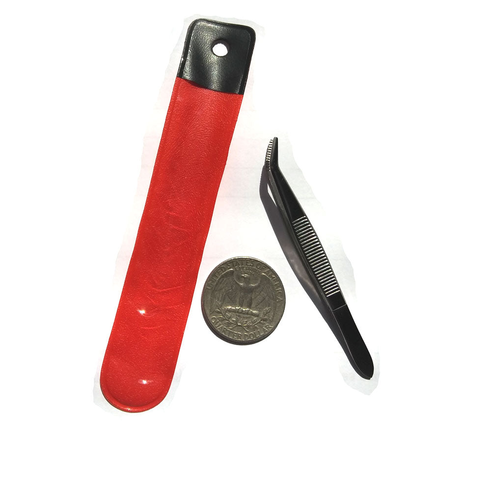 3" Angle Tweezers, Stainless
