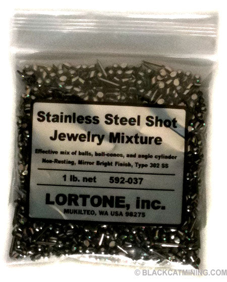 Stainless Steel Shot Jewelry Mix - 1lb