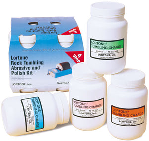 Lortone Rock Tumbling Abrasive and Polish Kit