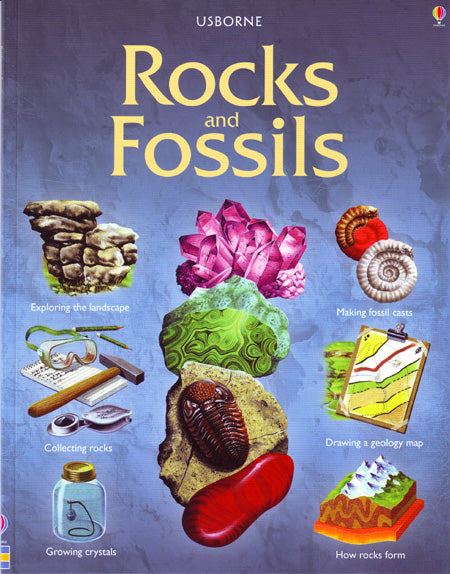 Rocks and Fossils, an Usborne Guide